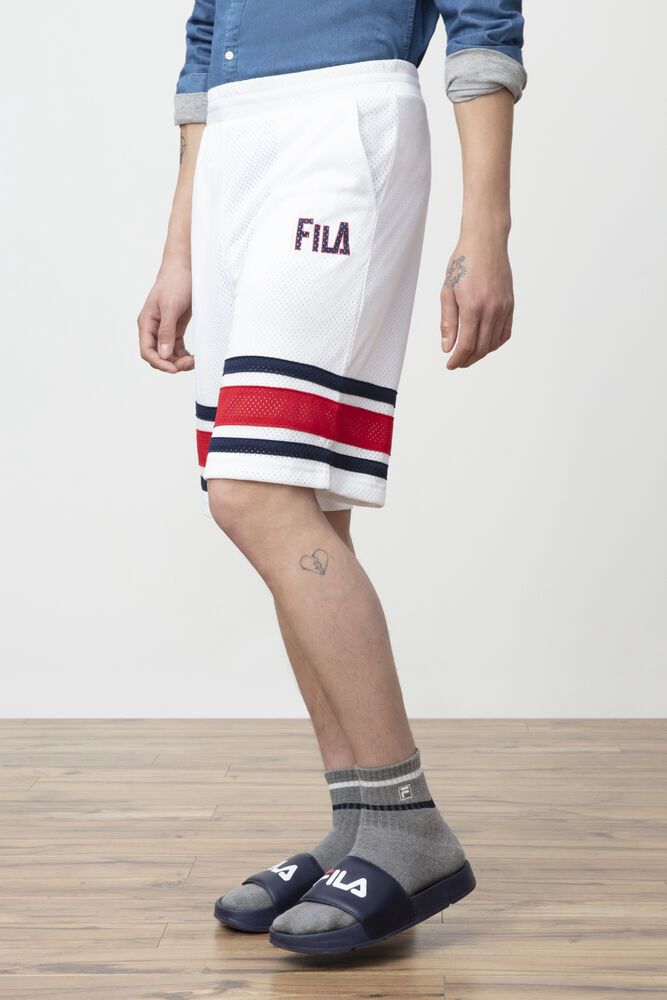 Fila Shorts Herre Hvide Parker FVT-893205